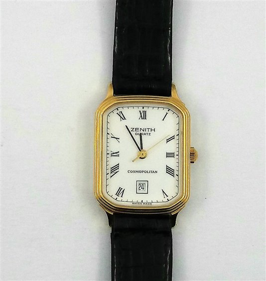 Zenith cosmopolitan quartz watch new arrivals